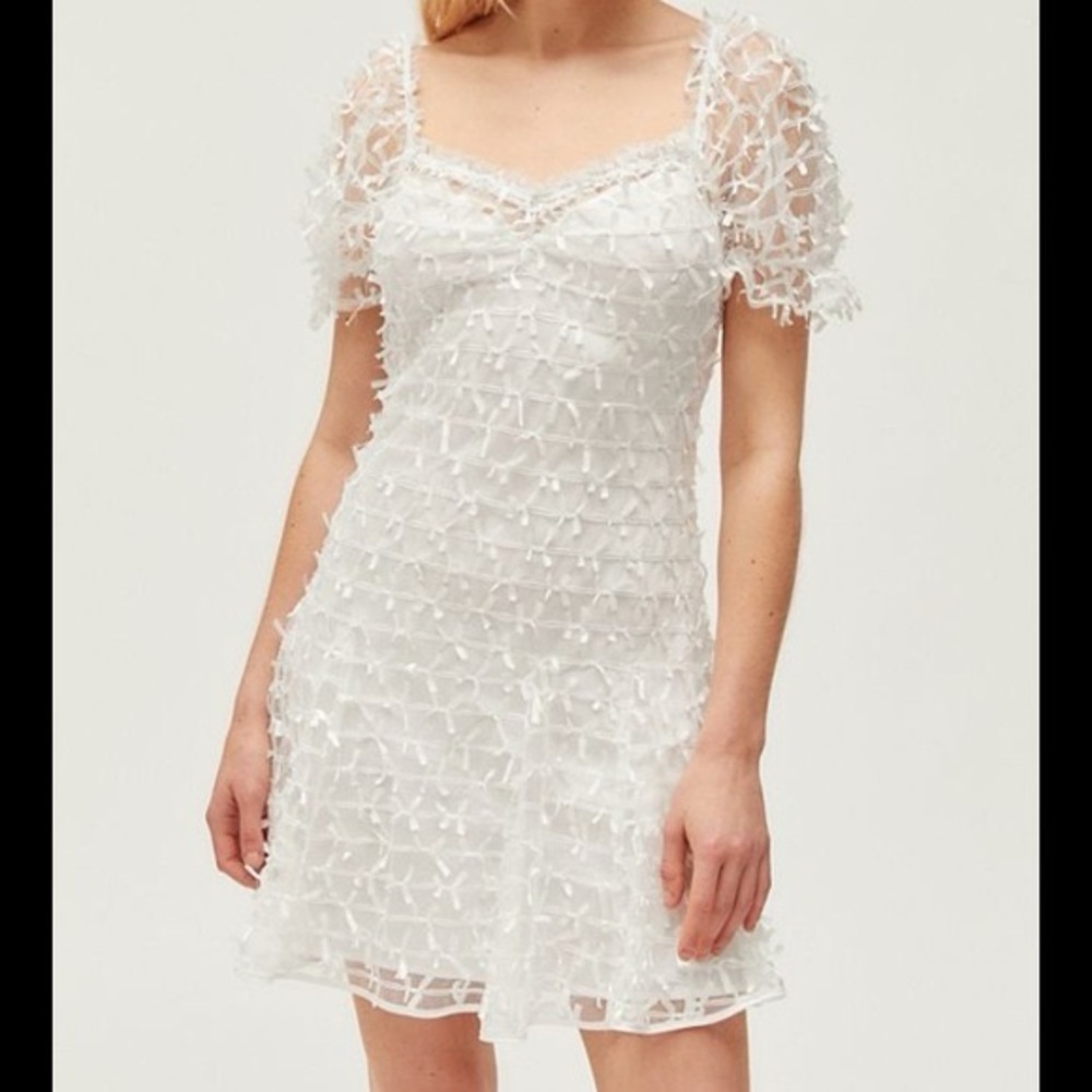 Betsey Johnson X Urban Outfitters All Over Bow Mini Dress